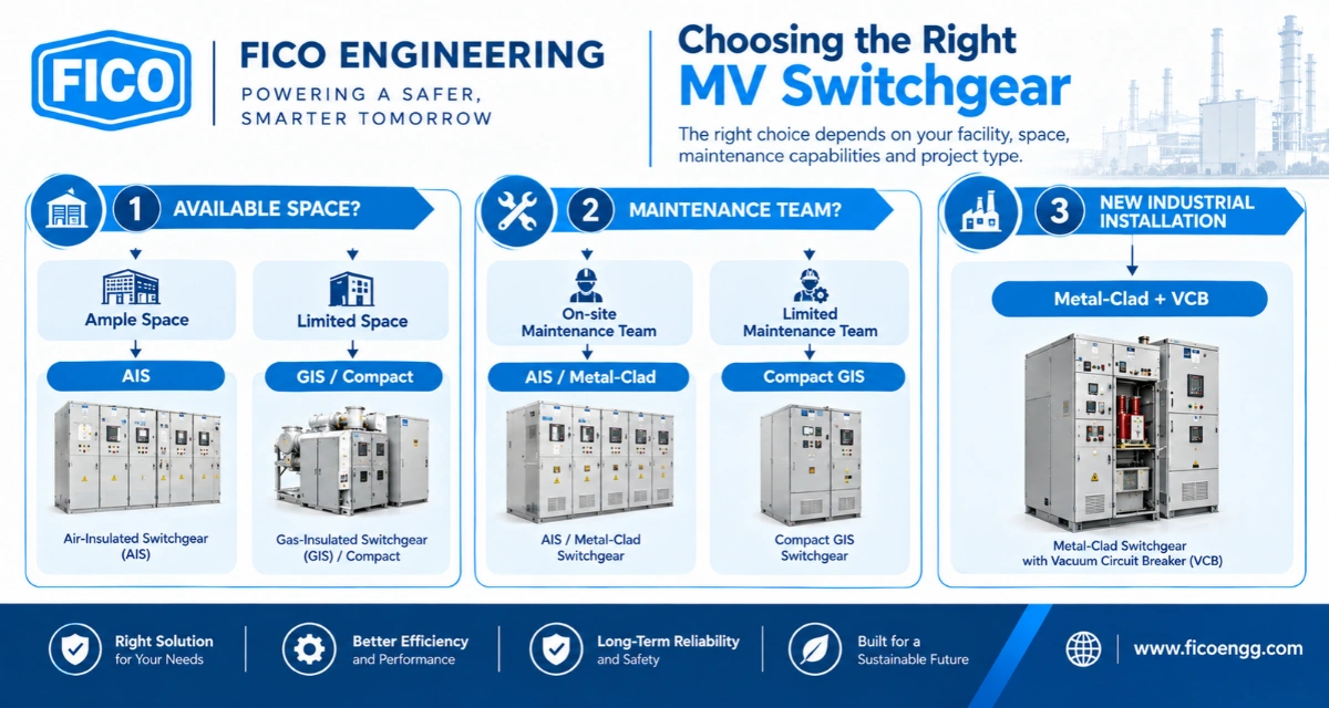 How to choose the right MV switchgear for an industrial facility in Pakistan