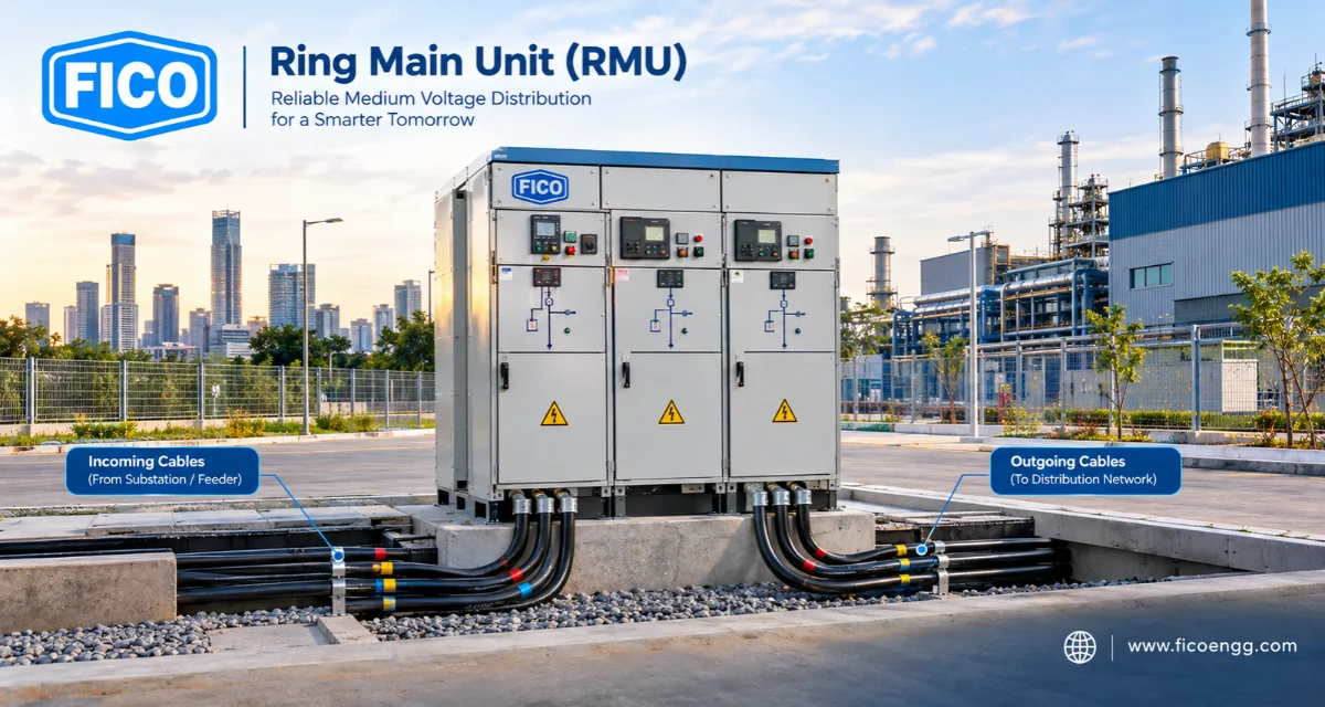 Ring Main Unit RMU for medium voltage power distribution in Pakistan