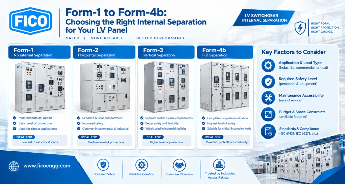 form 1 to form 4b lv switchgear