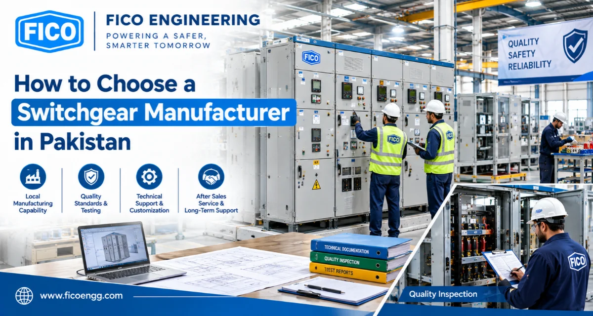 How to choose a switchgear manufacturer in Pakistan
