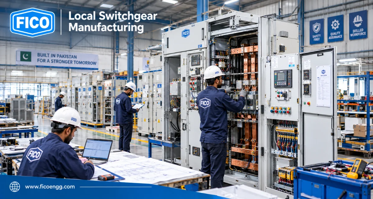 Local MV switchgear manufacturing and inspection in Pakistan