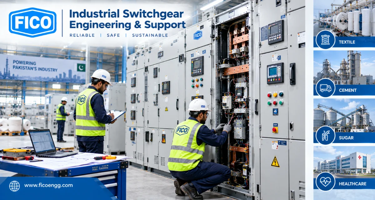 Industrial MV switchgear inspection and technical support in Pakistan
